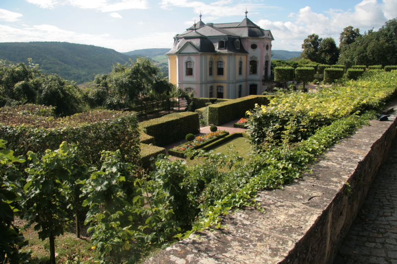 Rokokoschloß Dornburg in Thüringen