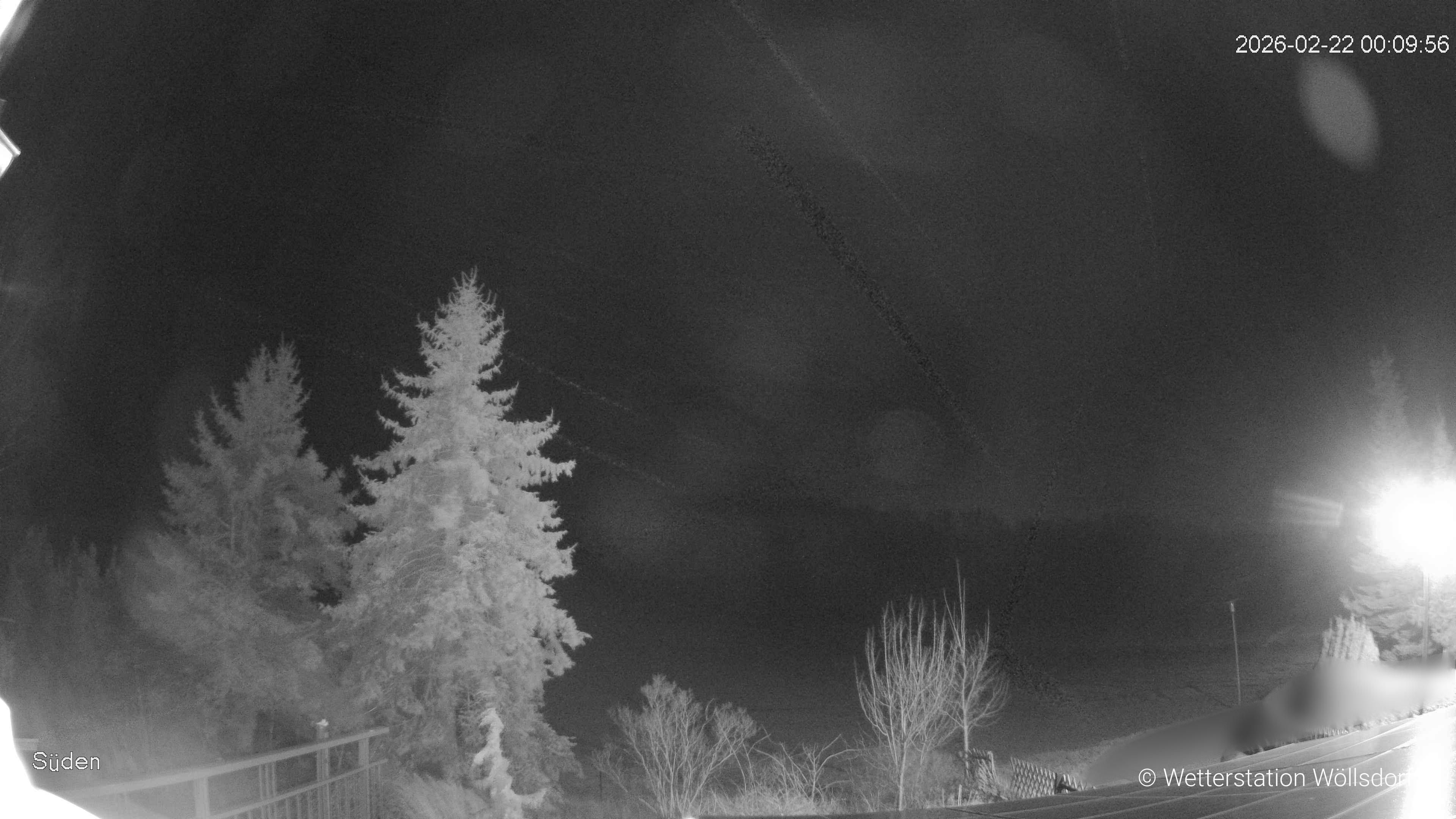 Blick von Wöllsdorf in Richtung Süden auf den Höhenzug des Pfaffenberges