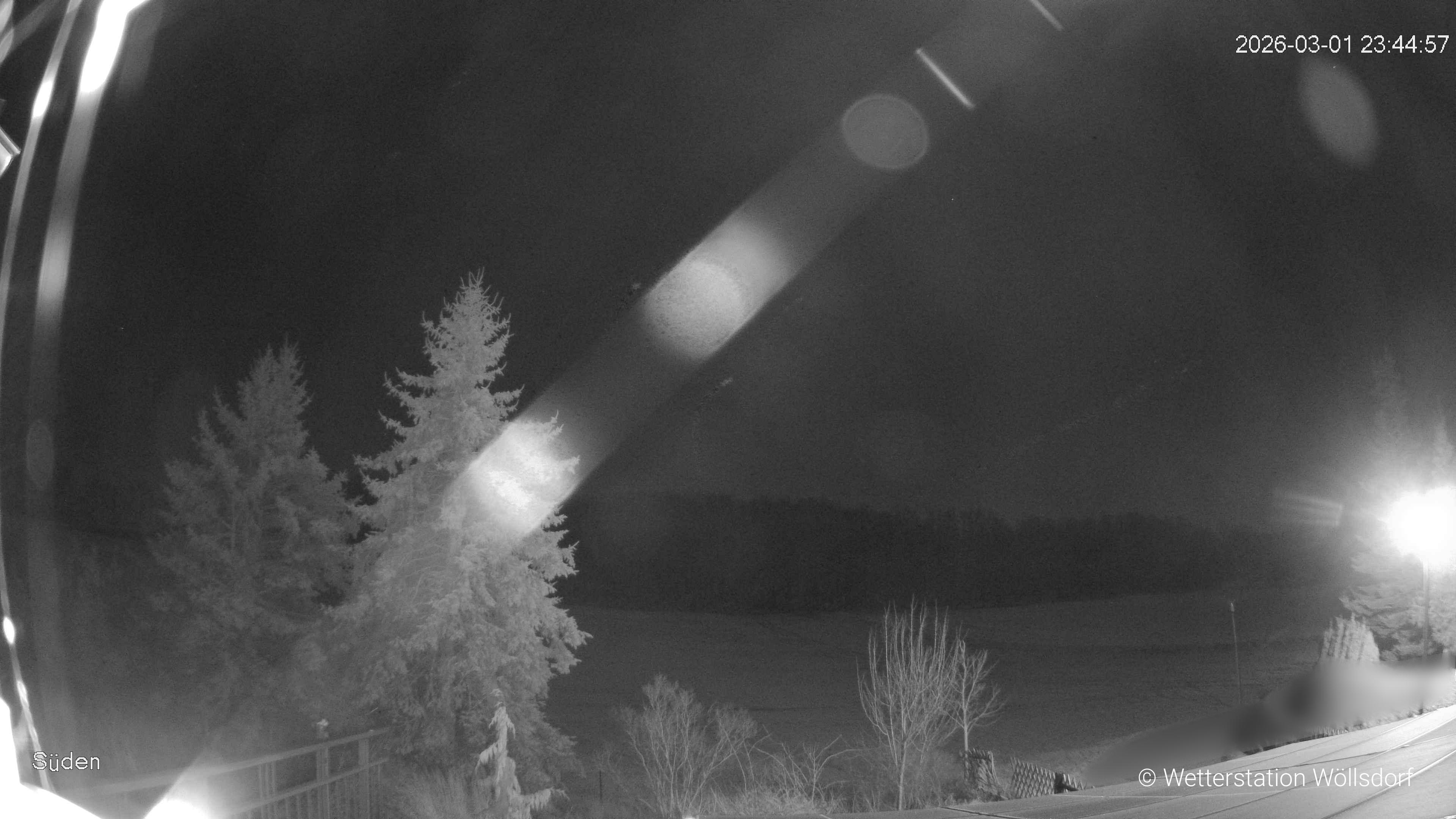 Blick von Wöllsdorf in Richtung Süden auf den Höhenzug des Pfaffenberges