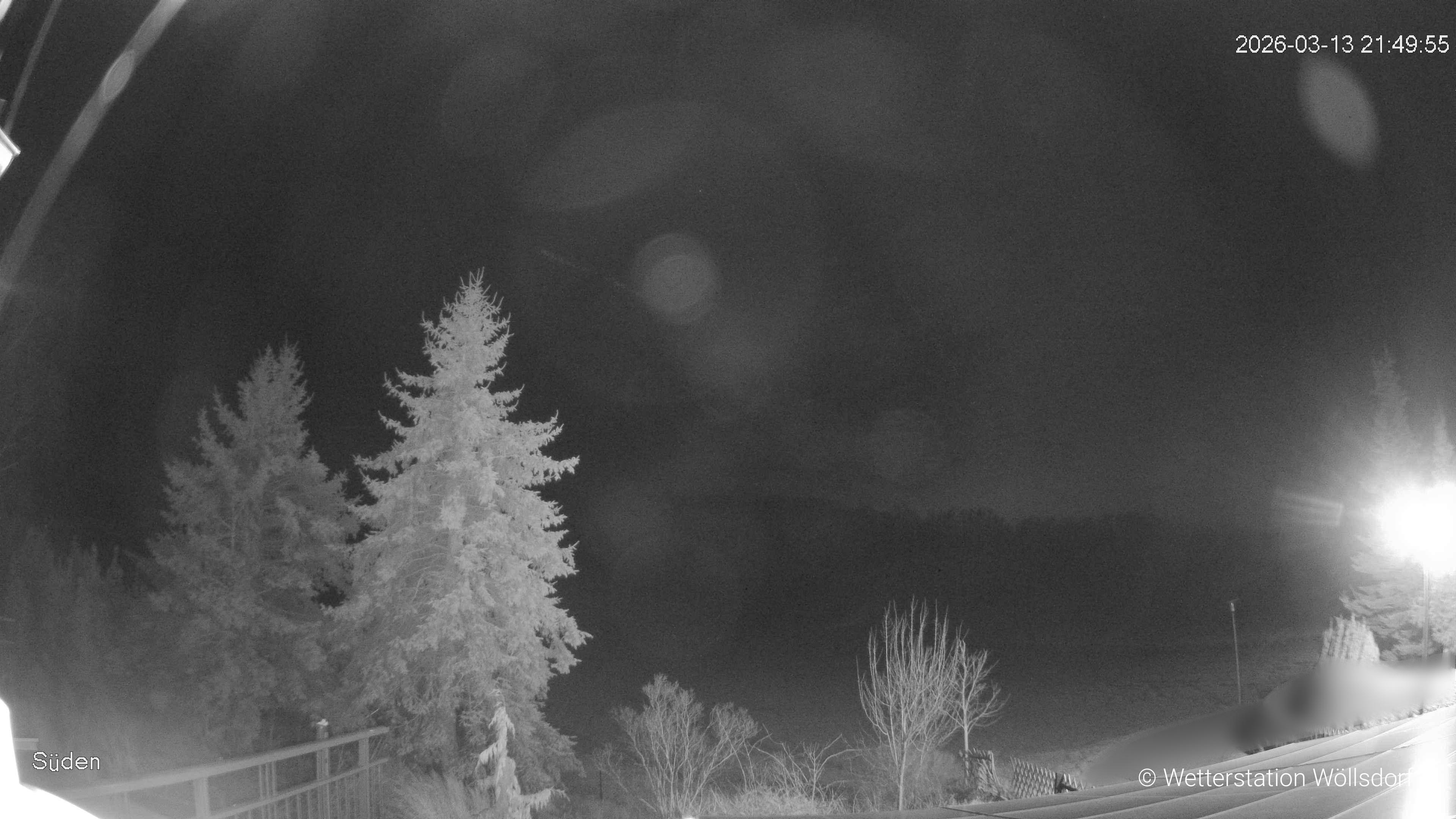 Blick von Wöllsdorf in Richtung Süden auf den Höhenzug des Pfaffenberges