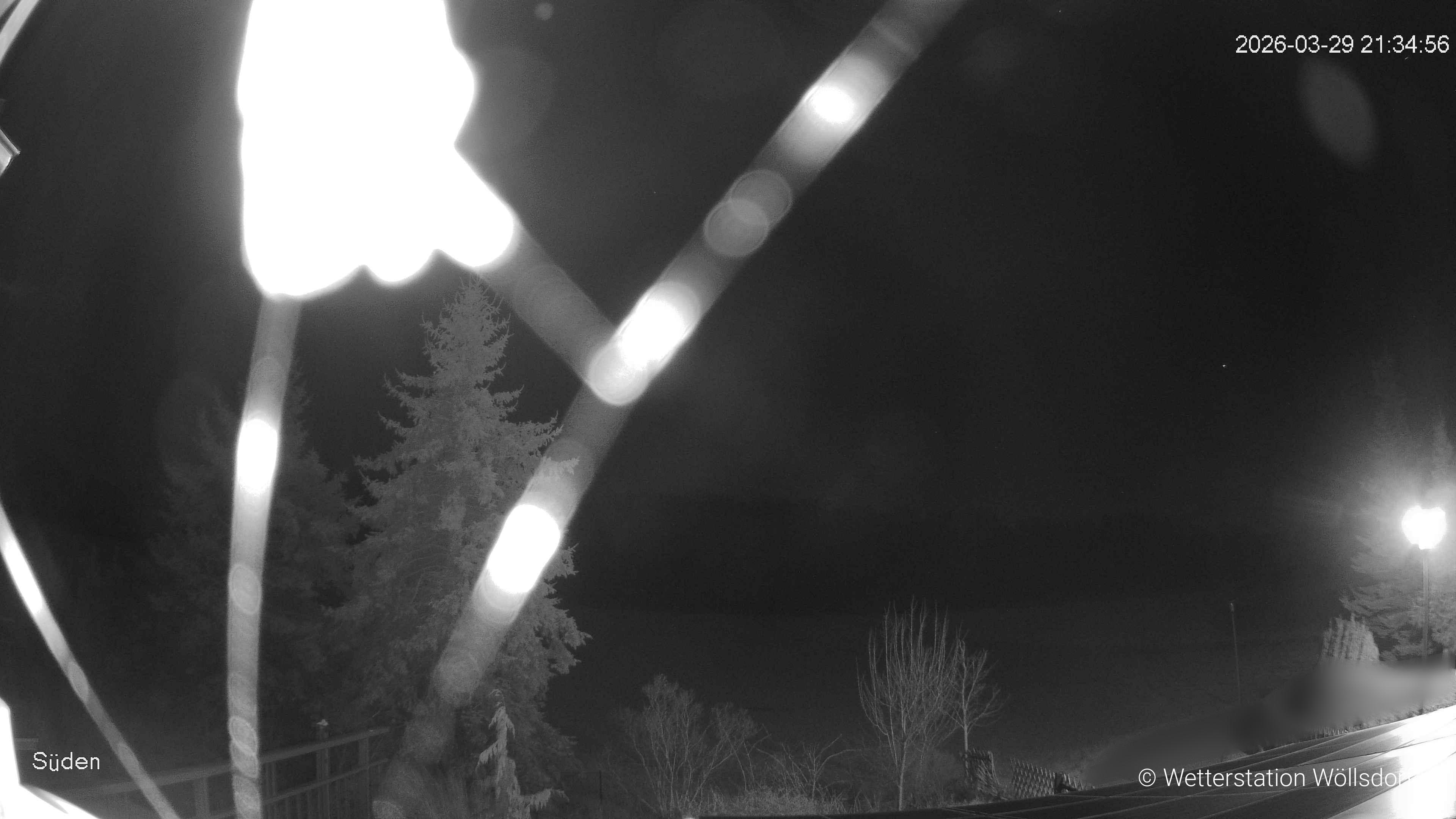 Blick von Wöllsdorf in Richtung Süden auf den Höhenzug des Pfaffenberges