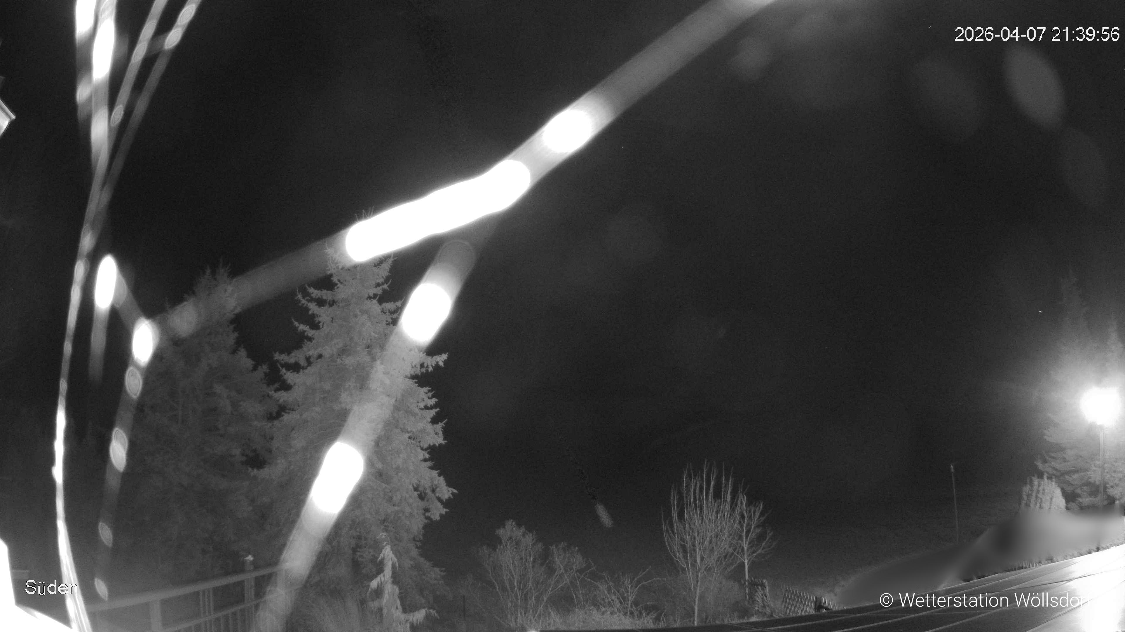 Blick von Wöllsdorf in Richtung Süden auf den Höhenzug des Pfaffenberges