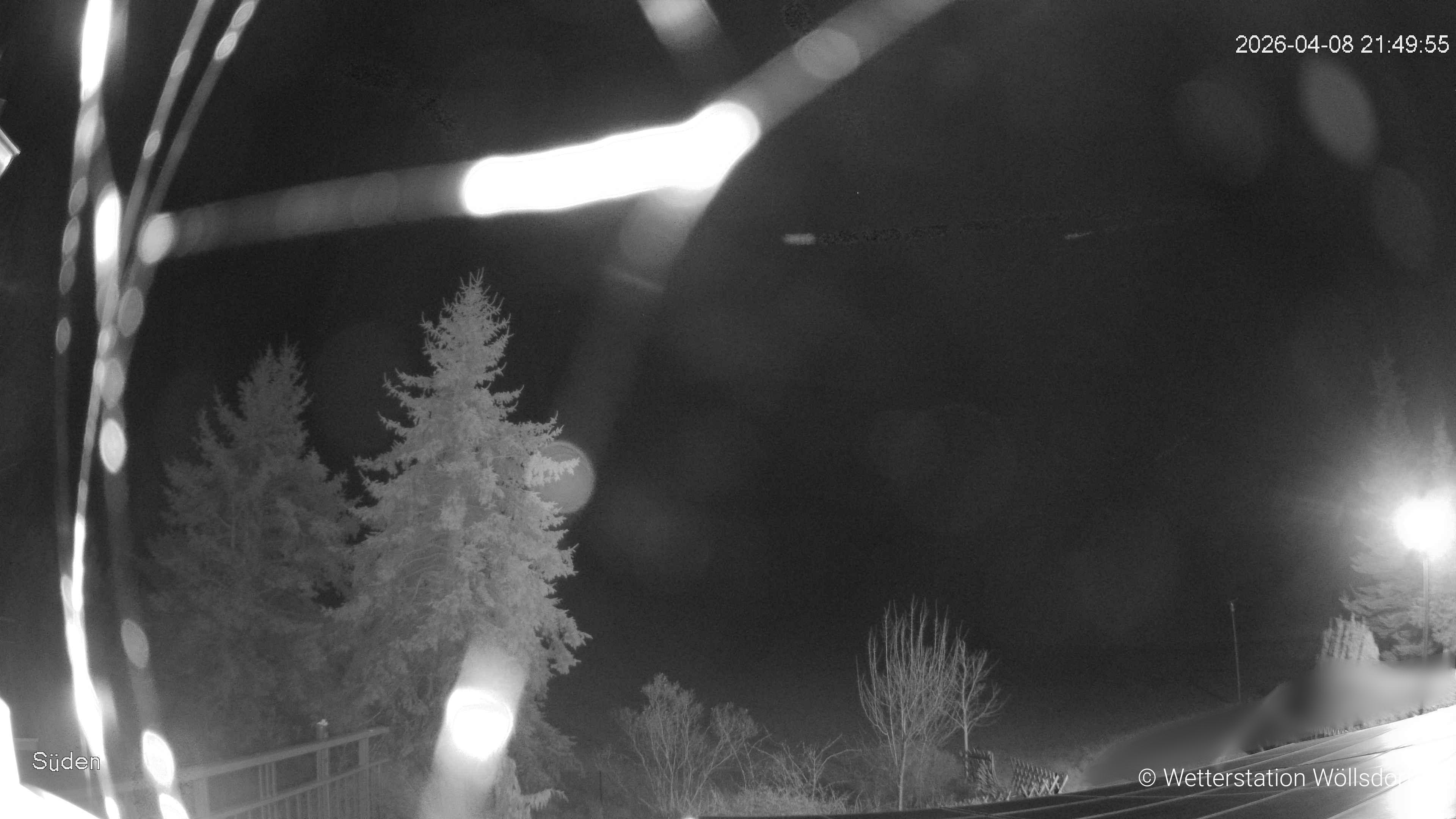 Blick von Wöllsdorf in Richtung Süden auf den Höhenzug des Pfaffenberges