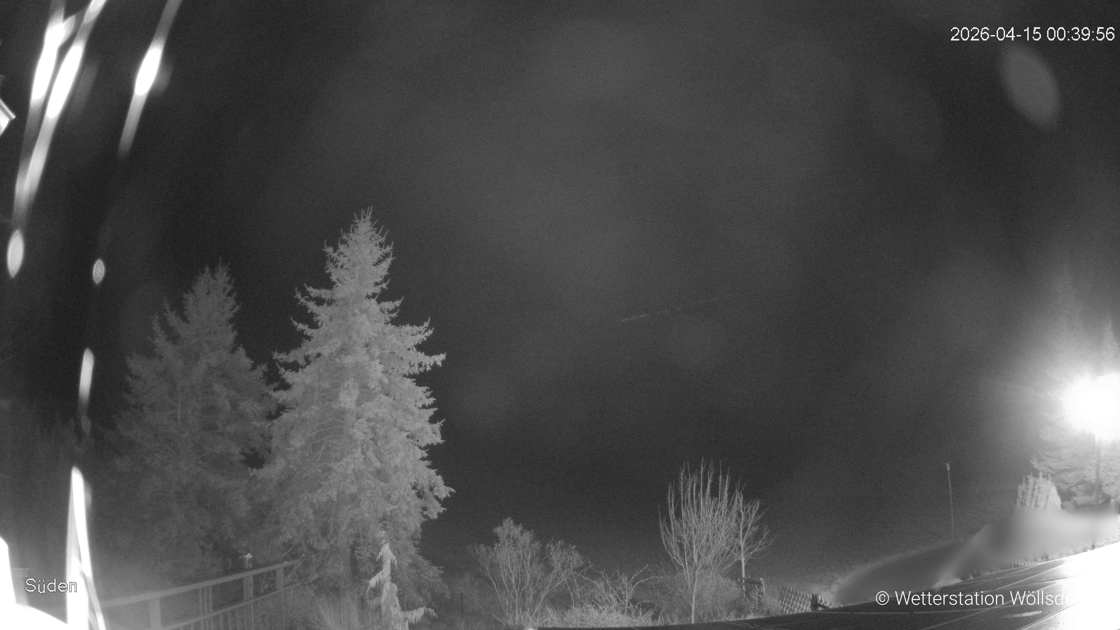 Blick von Wöllsdorf in Richtung Süden auf den Höhenzug des Pfaffenberges