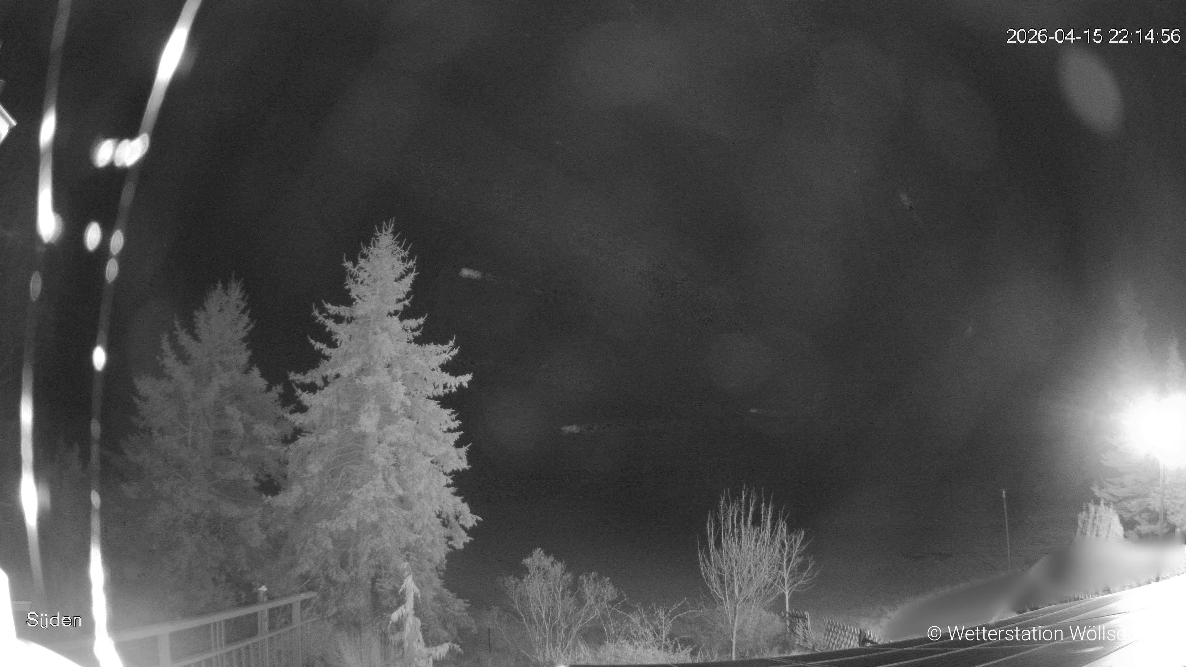 Blick von Wöllsdorf in Richtung Süden auf den Höhenzug des Pfaffenberges