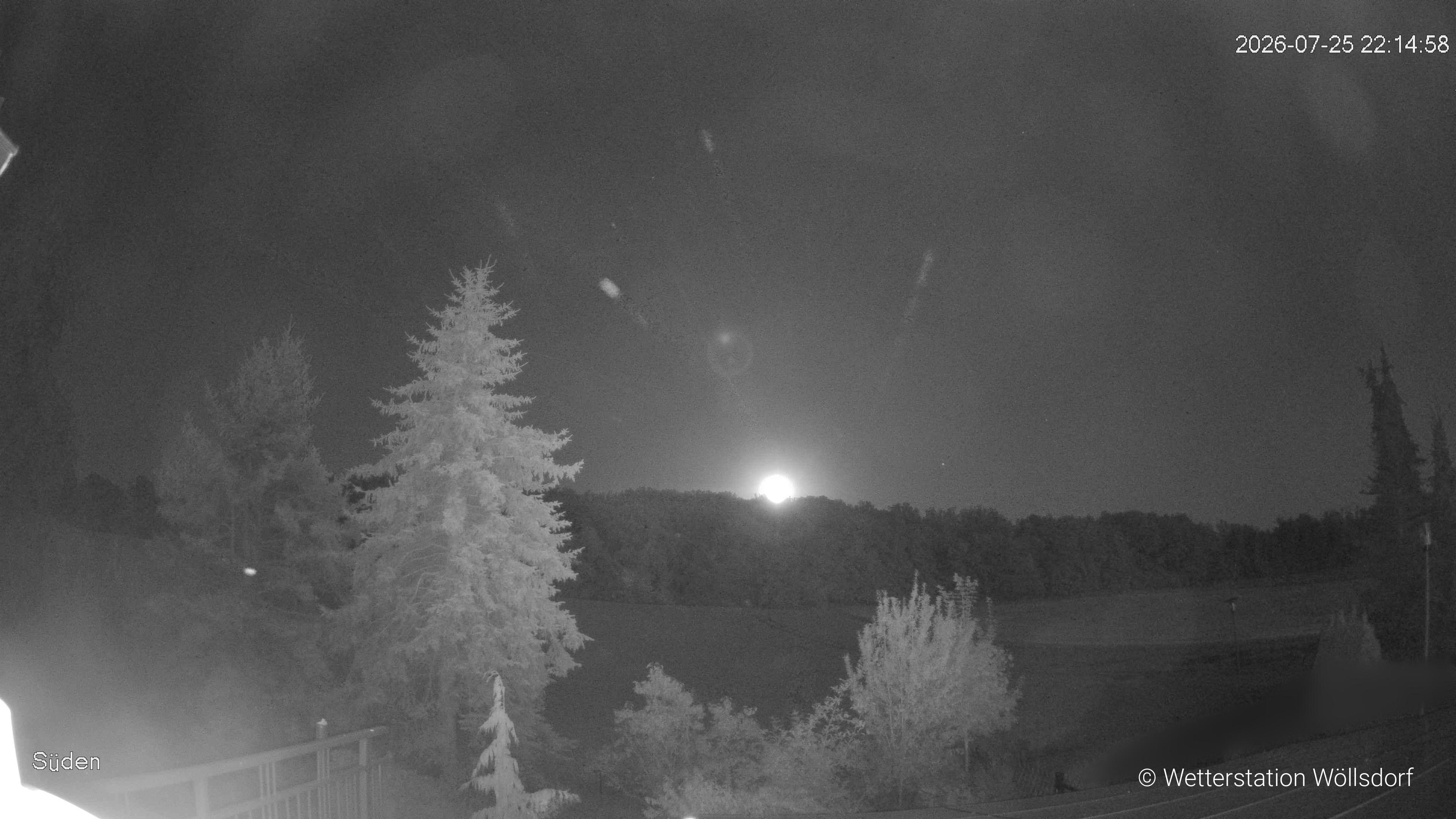 Blick von Wöllsdorf in Richtung Süden auf den Höhenzug des Pfaffenberges